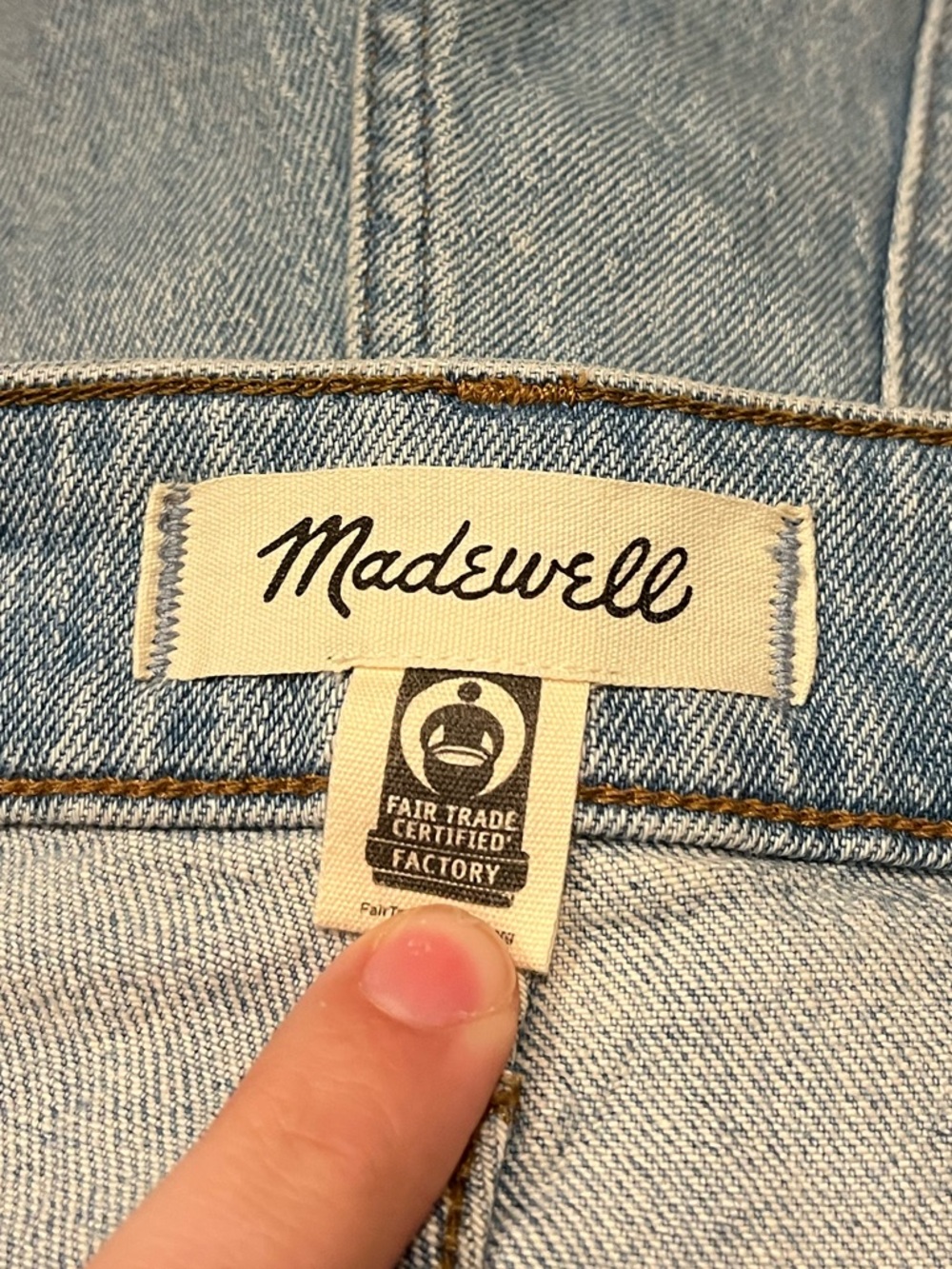 Madewell The Curvy Perfect Vintage Wide Leg Crop Jeans - Picture 6 of 8